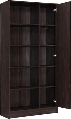 Bookcase With Doors The World S, Amelia White Open Bookcase