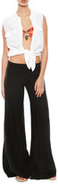Thumbnail for your product : Enza Costa Cotton Wide Leg Pant