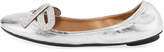 Thumbnail for your product : Marc Jacobs Willa Metallic Strass Bow Ballet Flat