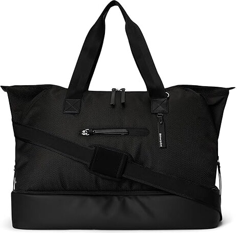 Sherpani Boston AT Tote Handbags Carbon 1, Ballistic Nylon/Nylon/Polyester