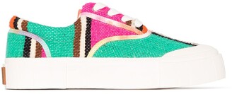 Good News Opal stripe-pattern sneakers