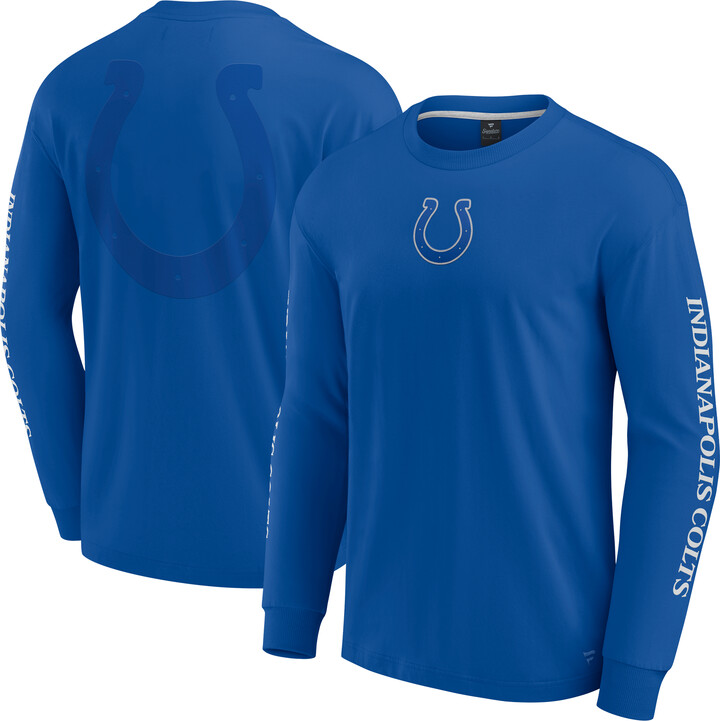 Fanatics Unisex Royal Indianapolis Colts Elements Strive Long Sleeve T-Shirt