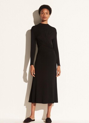 vince draped dress
