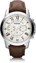 Thumbnail for your product : Fossil Grant Chronograph Leather Men's Watch