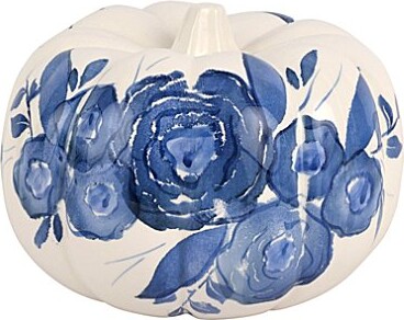 Vietri Viva by Blue Camellia Figural Pumpkin