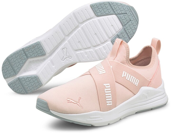puma wired slip on shoes