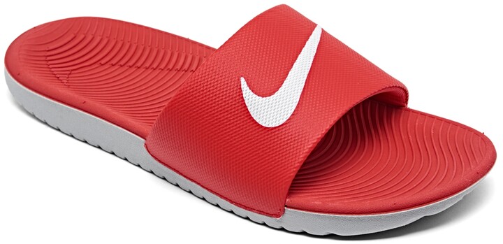 nike kawa kid's slide sandals