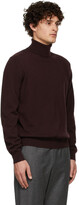 Thumbnail for your product : Loro Piana Burgundy Cashmere Turtleneck
