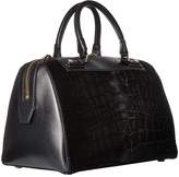 Thumbnail for your product : Alice + Olivia Croc Embossed Haircalf Eloise Bowler Bag Handbags
