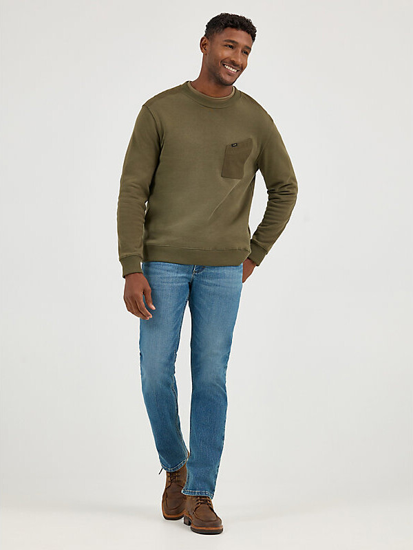 Lee Mens Heritage Denim MVP Regular Straight Jeans
