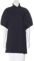 Thumbnail for your product : CNC Costume National Wool-Blend Short Sleeve Coat