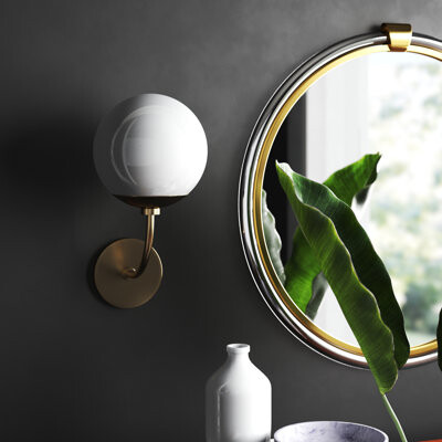 Corrigan Studio Sajah 1 - Light Armed Sconce