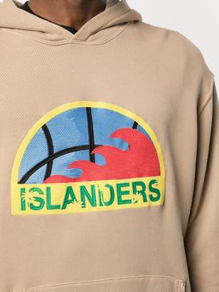 Just Don Islander print hoodie