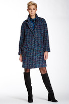 Thumbnail for your product : Anna Sui Boucle Tweed Button Down Coat