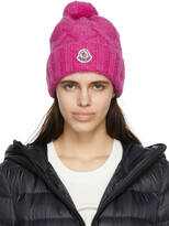 Thumbnail for your product : Moncler Pink Pom Pom Beanie