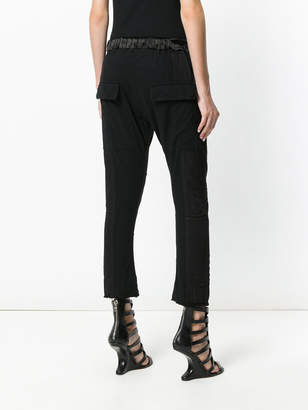 Haider Ackermann cropped jogging trousers