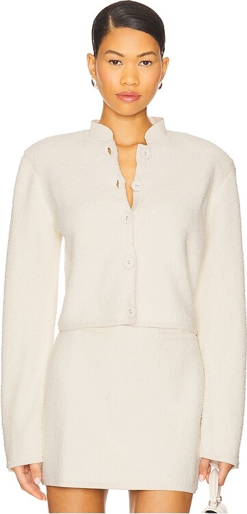 Clea Caelia Boucle Knit Jacket