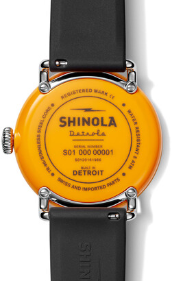 Shinola The No. 2 Detrola 43mm Silicone Watch