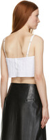 Thumbnail for your product : Markoo White 'The Quilted Bustier' Camisole