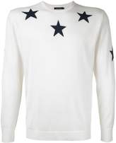 Thumbnail for your product : GUILD PRIME star embroidered sweater