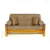 Thumbnail for your product : Futon Covers LS COVERS SANDY DENIM FULL FUTON COVER Fits Mattress 54x75 x 6 to 8