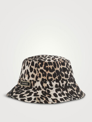 Ganni Black Tech Bucket Hat - ShopStyle
