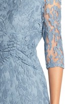 Thumbnail for your product : Adrianna Papell Women's Ruched Lace Sheath Dress