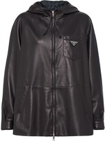 Thumbnail for your product : Prada Oversized Hooded Jacket