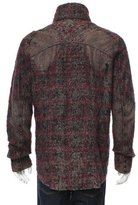 Thumbnail for your product : LGB Leather Plaid-Lined Shirt Jacket