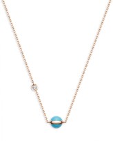 Thumbnail for your product : Piaget Possession 18K Rose Gold, Turquoise & Diamond Pendant Necklace