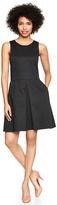 Thumbnail for your product : Gap Sleeveless sateen fit & flare dress