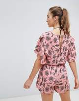 Thumbnail for your product : Seafolly Floral Printed Beach Romper