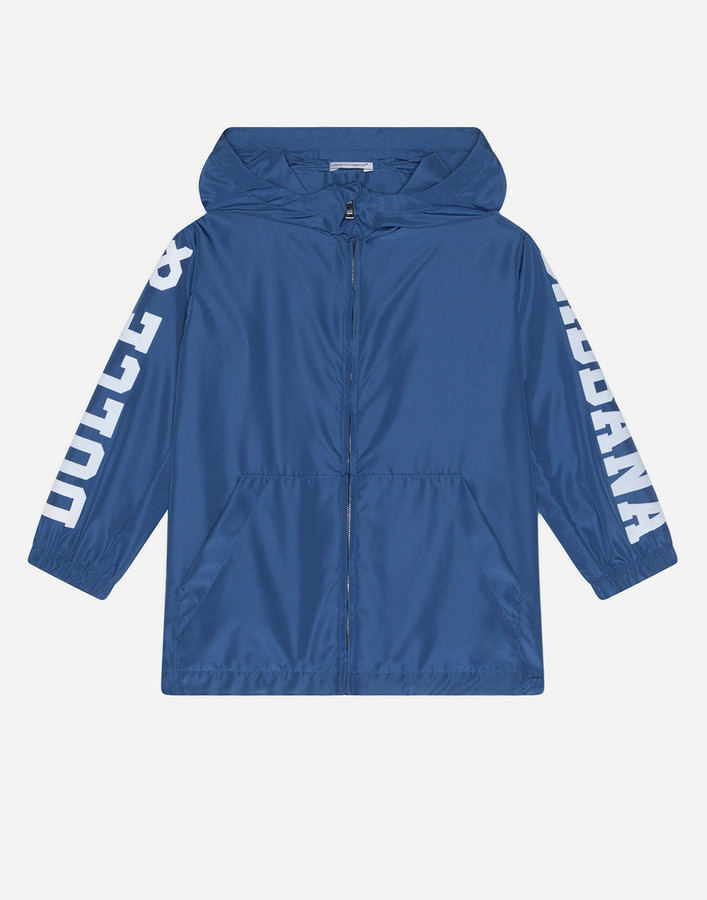 unlined nylon jacket