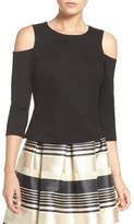 Thumbnail for your product : Eliza J Cold Shoulder Top