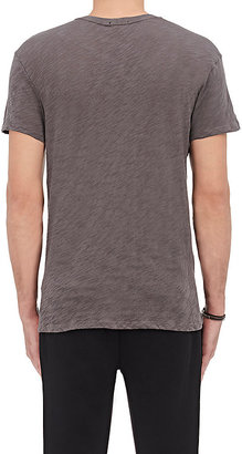 ATM Anthony Thomas Melillo Men's Slub Cotton Jersey Crewneck T-Shirt