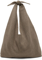 Thumbnail for your product : Arch The Brown Cashmere Mix Tote