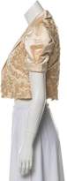 Thumbnail for your product : Anna Molinari Cropped Embroidered Jacket