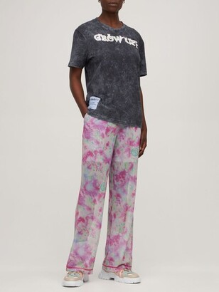 McQ Relaxed mesh printed pants