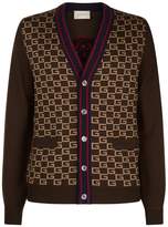 Thumbnail for your product : Gucci Embroidered Square G Cardigan