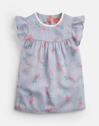 Joules Violet Woven Frill Tank 3-12 Yr