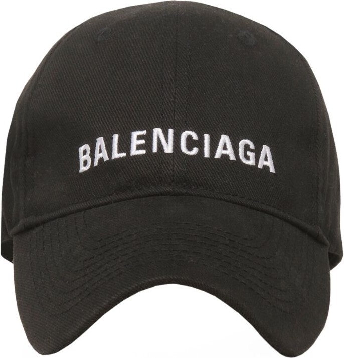 Balenciaga Logo Baseball Cap - ShopStyle Hats