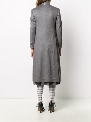 Thom Browne Wide Lapel Cashmere Overcoat