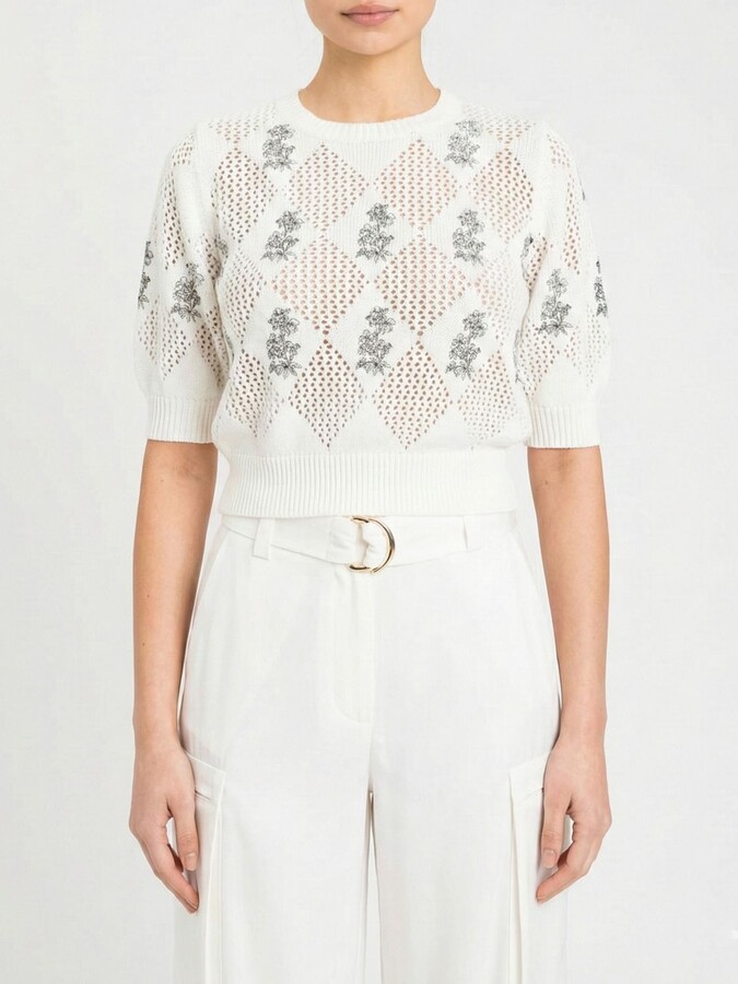 Twin-Set Top TWINSET Woman color Multicolor