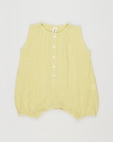 Thumbnail for your product : SUMMER and STORM - Yellow Sleeveless - Cotton Onesie - Babies - Size 24 months at The Iconic