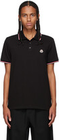 Thumbnail for your product : Moncler Black Tricolor Polo