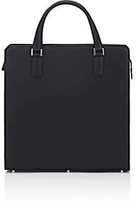 Barneys New York Men's Leather Business Bag-Black