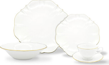 Twig New York Amelie 5 Piece Bone China Place Setting Set, Service for 1