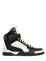 Thumbnail for your product : Givenchy Tyson Two Tone Nappa Leather Sneakers