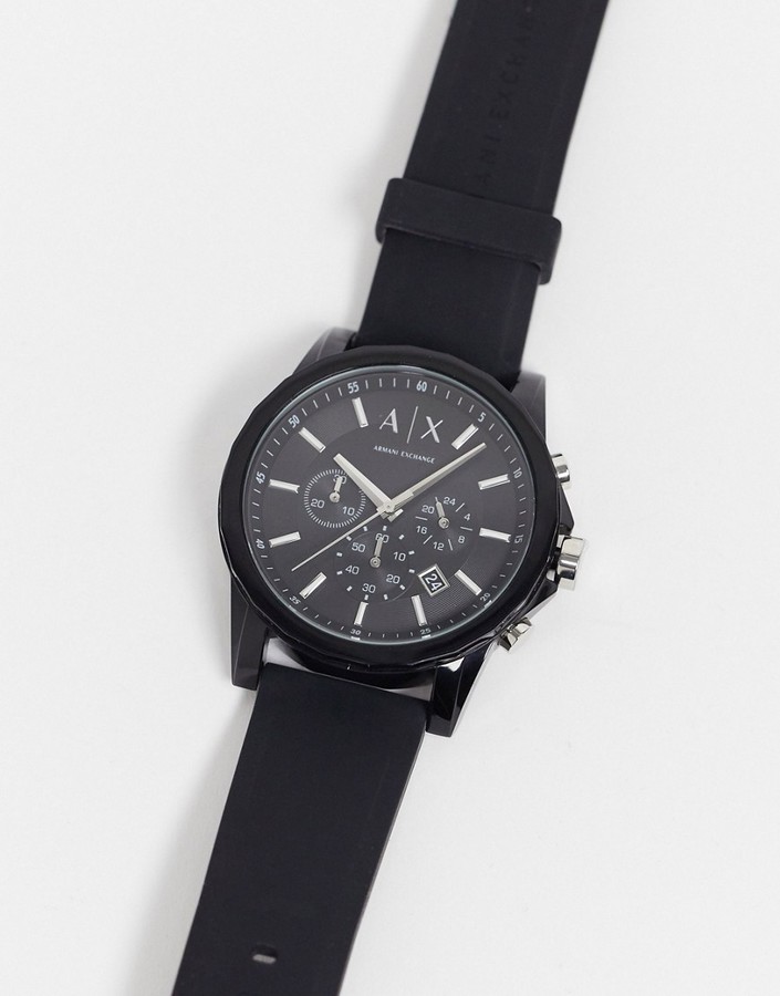 Armani Exchange AX1326 Outerbanks Silicone Watch - ShopStyle