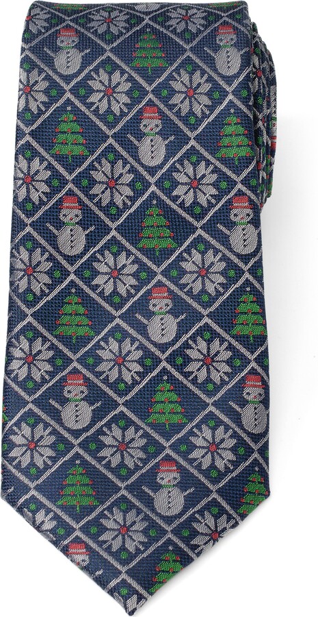 Cufflinks Inc. Sweater Weather Silk Blend Tie